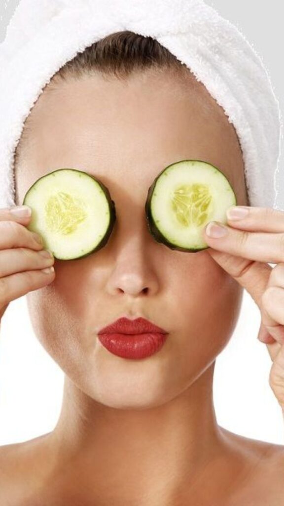 cucumber eye mask 