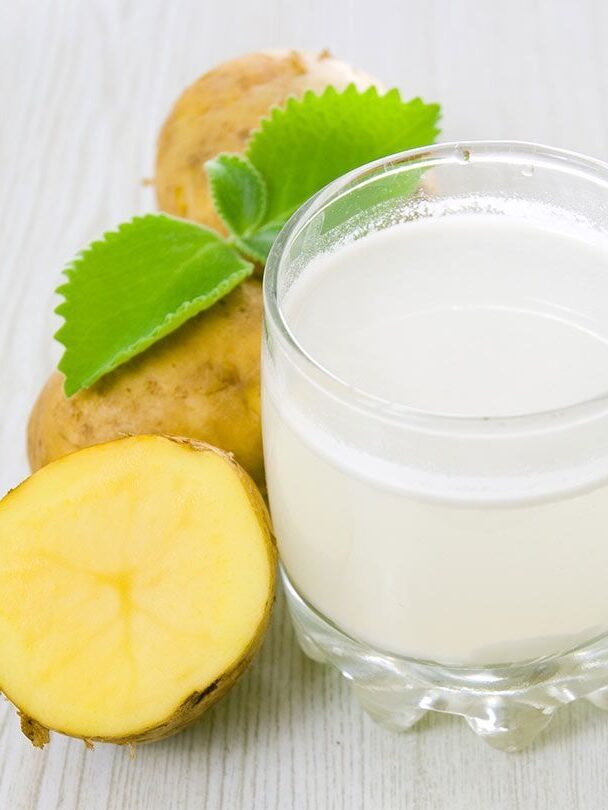 potato juice for dark under eye